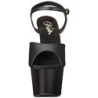 Nero Ecopelle 18 cm ADORE-709 Plateau Calzature Tacchi Alti