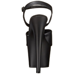 Nero Ecopelle 18 cm ADORE-709 Plateau Calzature Tacchi Alti