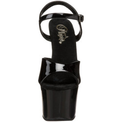Nero Vernice 18 cm Pleaser SKY-309 Plateau Calzature Tacchi Alti