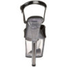Nero Trasparente 18 cm Pleaser SKY-309 Plateau Tacchi Alti a Spillo