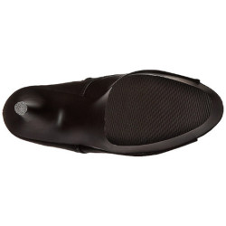 Nero Ecopelle 18 cm ADORE-1021 stivaletti con plateau suola donna