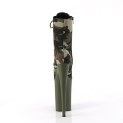 Camoflash 23 cm INFI-CAM1 tacchi estremi - stivaletti più plateau alto