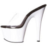 Bianco Neon 18 cm ADORE-701UV Plateau Mules Scarpe