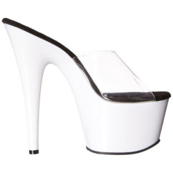 Bianco Neon 18 cm ADORE-701UV Plateau Mules Scarpe
