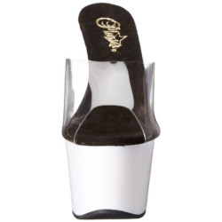 Bianco Neon 18 cm ADORE-701UV Plateau Mules Scarpe