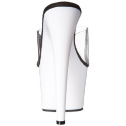 Bianco Neon 18 cm ADORE-701UV Plateau Mules Scarpe