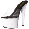 Bianco Neon 18 cm ADORE-701UV Plateau Mules Scarpe