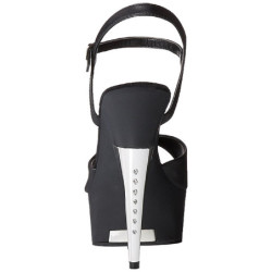 Nero Ecopelle 15 cm CAPTIVA-609 Plateau Tacchi Alti a Spillo