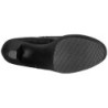 Nero Ecopelle 18 cm XTREME-1020 stivaletti con plateau suola donna