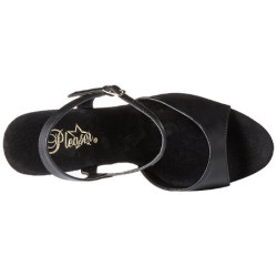 Nero Ecopelle 15 cm CAPTIVA-609 Plateau Tacchi Alti a Spillo