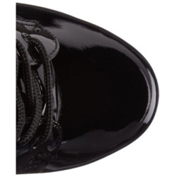 Verniciata 20 cm FLAMINGO-1020 stivaletti con plateau suola donna