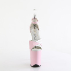 Verniciata 20 cm FLAMINGO-884 rosa scarpe pleaser con tacchi alti