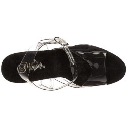 Nero 20 cm FLAMINGO-808 Plateau Tacchi Alti a Spillo