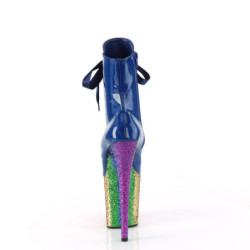 Blu glitter 20 cm FLAMINGO-1020HG stivaletti exotic pole