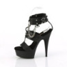 Ecopelle plateau 15 cm DELIGHT-661 scarpe con tacco alto pleaser