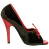 Nero Rosso 12,5 cm SEDUCE-216 Scarpe da donna con tacco altissime