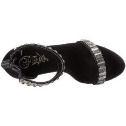 Pietre Scintillanti 15 cm KISS-269RS Cromo Plateau Tacchi Alti