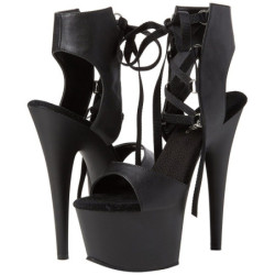 Ecopelle 18 cm ADORE-700-14 Calzature plateau con tacco