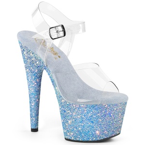 Glitter platform 18 cm AADORE-708LG-5 exotic pole dance high heel sandals