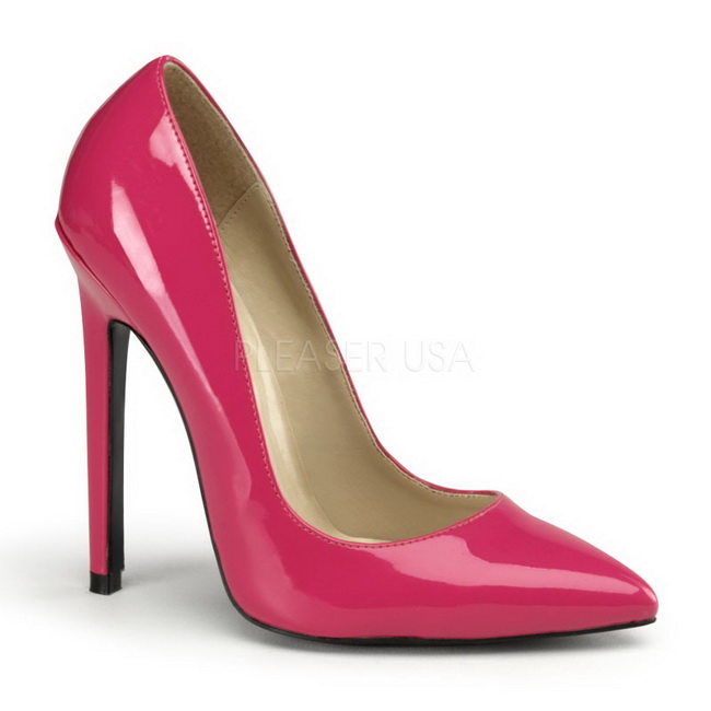 scarpe fucsia tacco