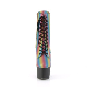 Arcobaleno 18 cm ADORE-1020REFL-02 stivaletti pole dance