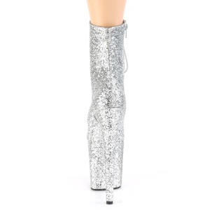 Argento glitter 20 cm FLAMINGO-1020GWR stivaletti exotic pole dance