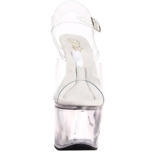 Bianco 18 cm TIPJAR-708-5 Plateau scarpe da pole dance