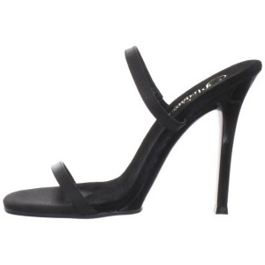 Black 11,5 cm Fabulicious GALA-02 Women Mules Shoes