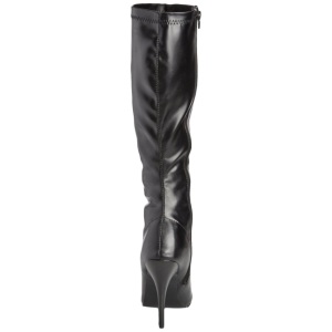 Black Matte 13 cm SEDUCE-2000 High Heeled Womens Boots for Men