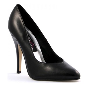 Black Matte 13 cm SEDUCE-420V Pumps High Heels for Men