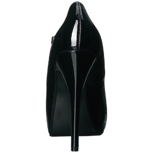 Black Patent 13,5 cm CHLOE-02 big size pumps shoes