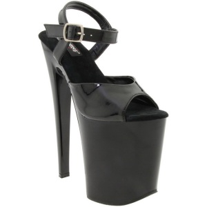 Black Patent 20 cm Pleaser XTREME-809 High Heels Platform