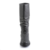 Black robinhood mens boots cosplay renaissance halloween boots