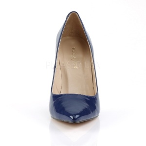 Blu Vernice 10 cm CLASSIQUE-20 grandi taglie scarpe stilettos