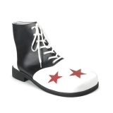 CLOWN-02 funtasma unisex clown and circus shoes black white