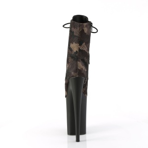 Camoflash 23 cm INFI-CAM2 tacchi estremi - stivaletti pi plateau alto