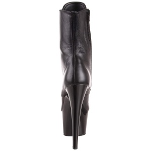 Ecopelle 18 cm ADORE-1020 stivaletti con plateau donna