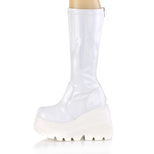 Hologram 11,5 cm SHAKER-65-2 demoniacult knee boots wedges platform