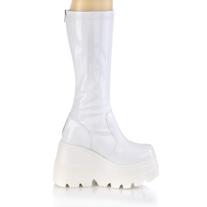 Hologram 11,5 cm SHAKER-65-2 demoniacult knee boots wedges platform