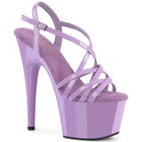 Lavanda 18 cm ADORE-713 pleaser sandali con tacchi a spillo