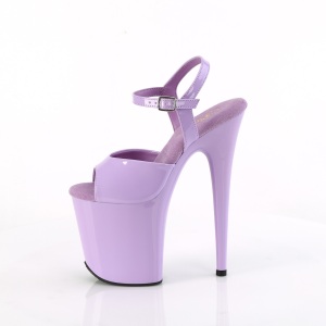 Lavender plateau 20 cm FLAMINGO-809 tacco alto pleaser