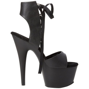 Leatherette 18 cm ADORE-700-14 Platform High Heels Shoes