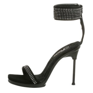 Nero 11,5 cm CHIC-40 fabulicious sandali con tacchi a spillo