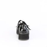 Patent 5 cm EMILY-23 emo platform maryjane shoes with buckles