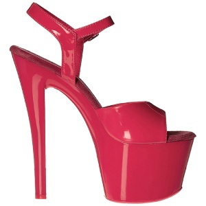 Pink Neon 18 cm Pleaser SKY-309UV Platform High Heels