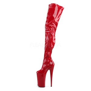 Red 25 cm BEYOND-4000 Platform Thigh High Boots