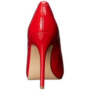 Red Shiny 13 cm AMUSE-20 Pumps High Heels for Men