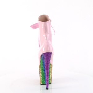 Rosa glitter 20 cm FLAMINGO-1020HG stivaletti exotic pole dance