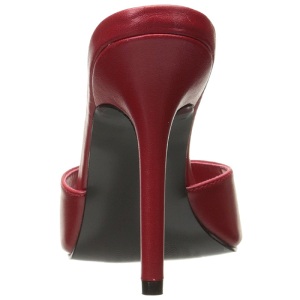 Rosso 10 cm CLASSIQUE-01 ciabatta donna tacco basso