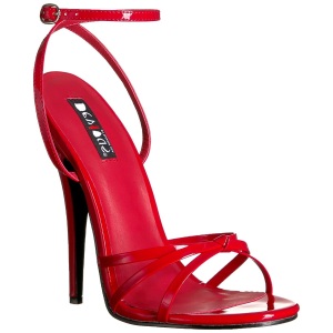 Rosso 15 cm DOMINA-108 scarpe fetish con tacchi